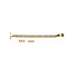M Marcus Heritage Brass Spoon End Casement Window Stay 305mm